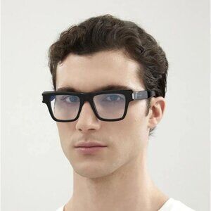 NEW SAINT LAURENT SL469 OPT 002 HAVANA MEN EYEGLASSES SAINT LAURENT SL 469 OPT 0